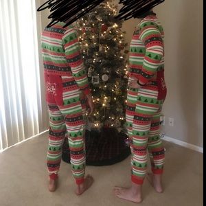 2/$15 Unisex Christmas jogger onesie pajama